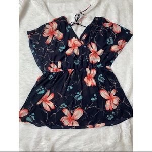 Torrid Floral Blouse